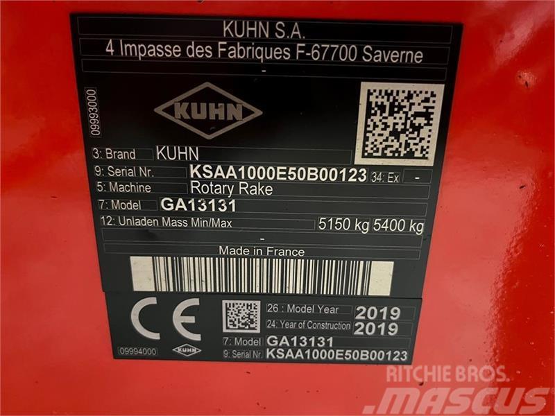 Kuhn GA 13131 Joystick + CCI  ISOBUS skærm Rateau faneur