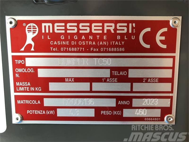 Messersi TC50 m. skovl Mini tombereau