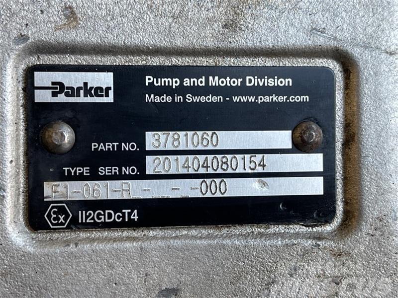 Parker PARKER HYDRAULIC PUMP 3781060 Hydraulique