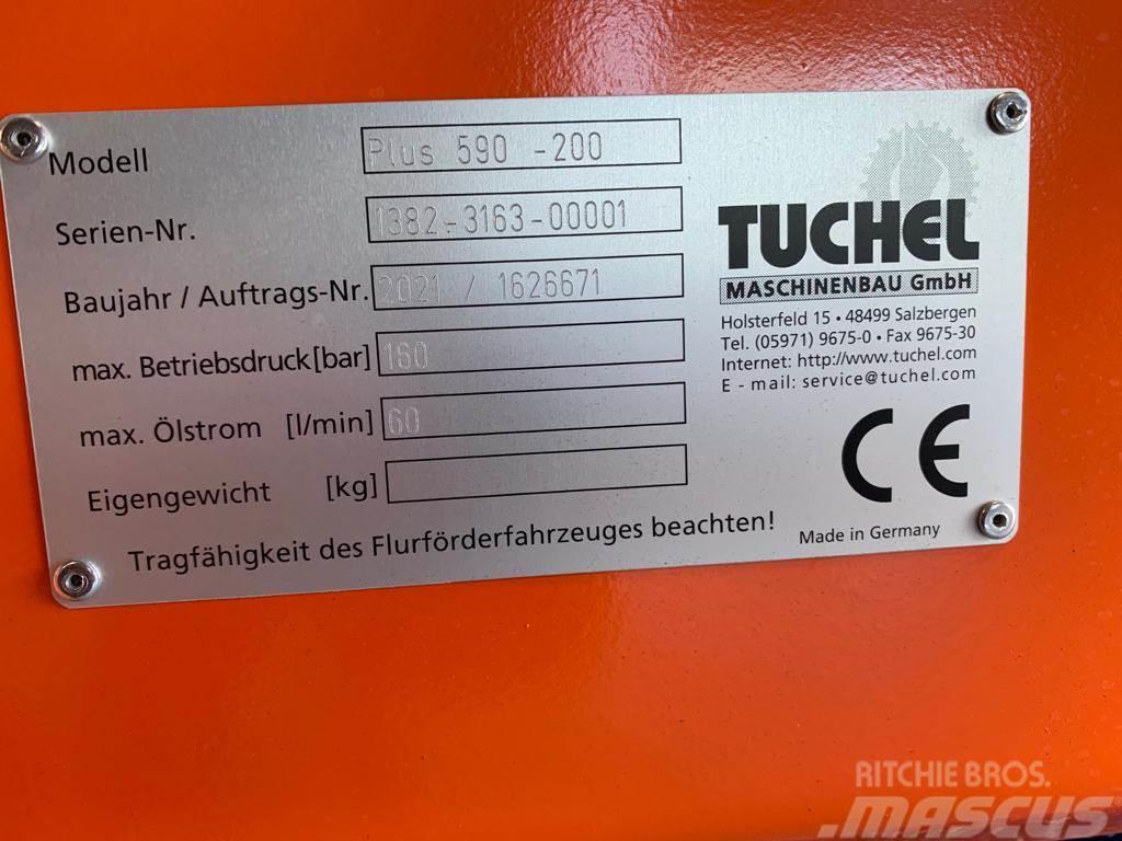 Tuchel Plus 590/200 Veegmachine Balayeuse / Autolaveuse