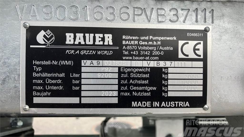 Bauer P 92 Tonne à lisier