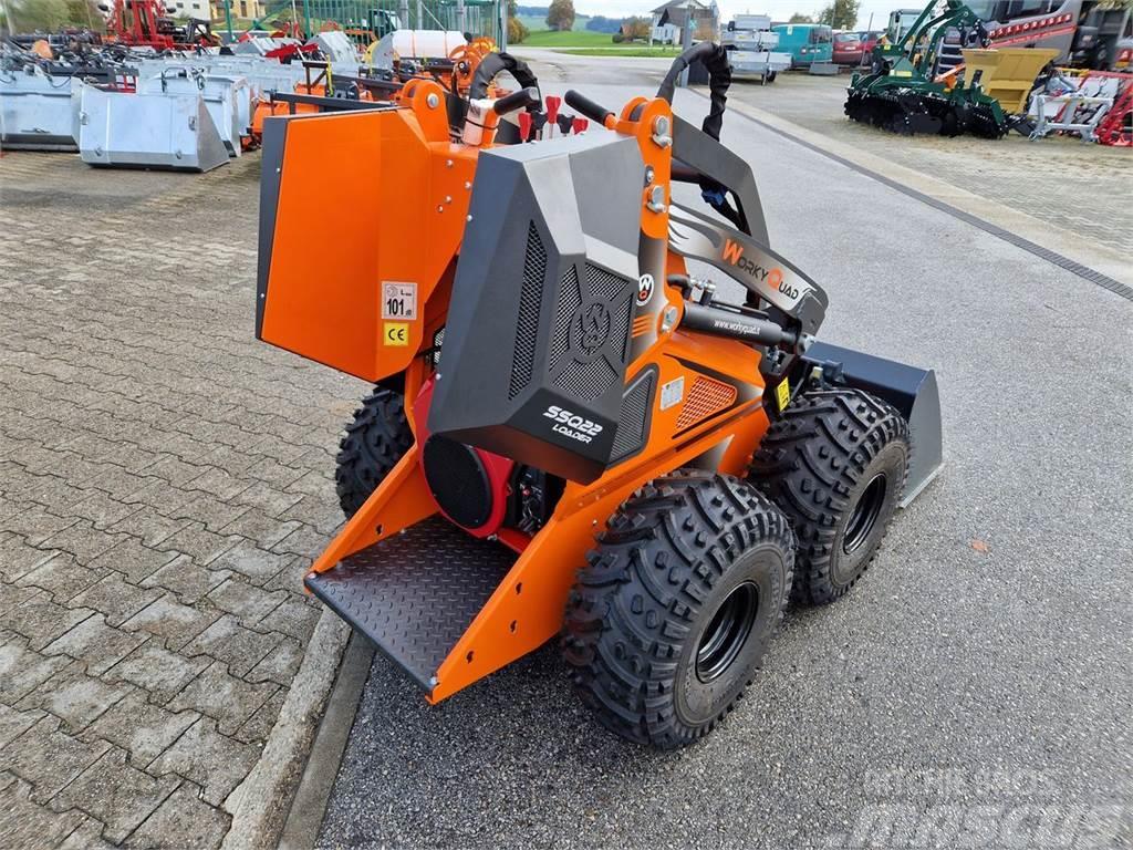 Cast SSQ 22 Minilader 4WD Chargeur frontal, fourche