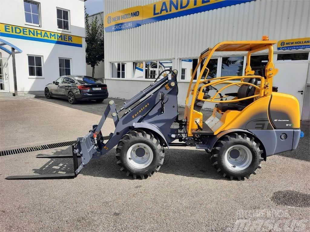 Eurotrac W12 S SCHUTZDACH STAGE V Chargeur frontal, fourche