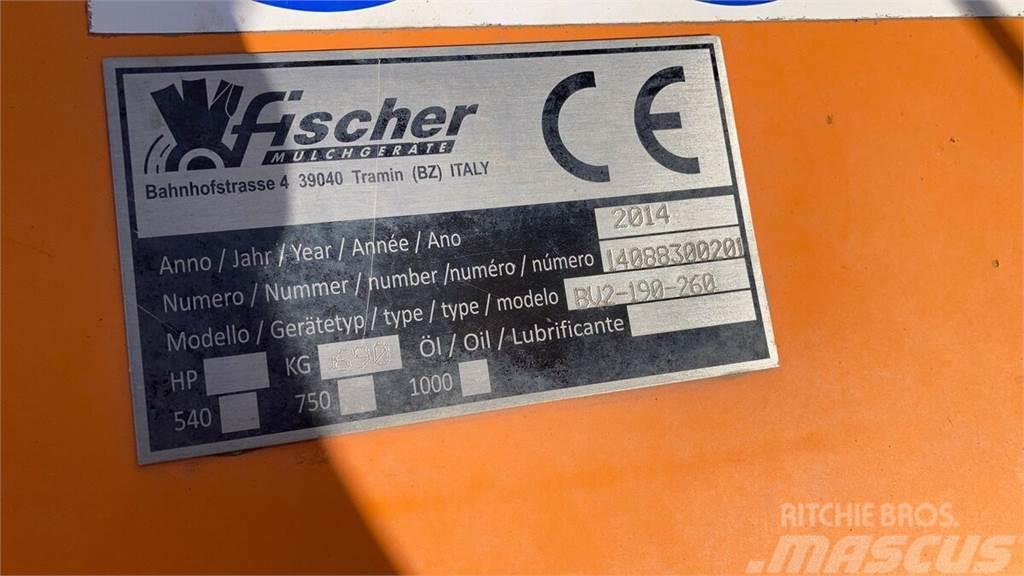 Fischer BV2 190-260 Broyeur / Gyrobroyeur / Epareuse