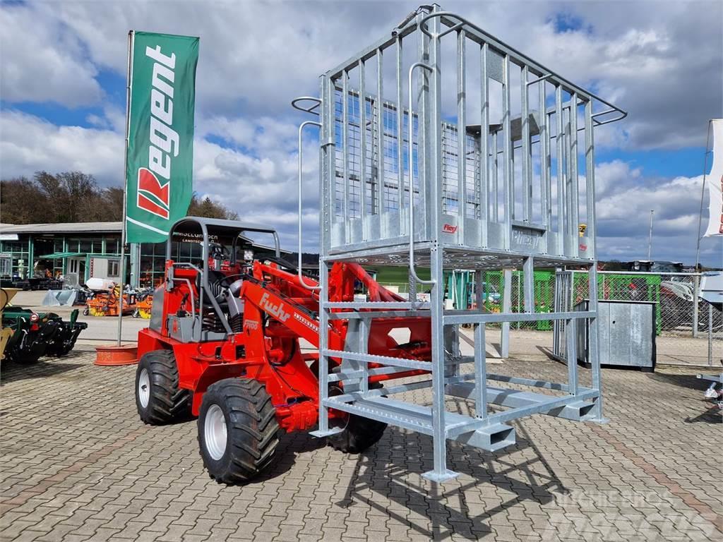 Fliegl Arbeitskorb mit Euroaufnahme & Palettenaufnahme Autres équipements pour tracteur