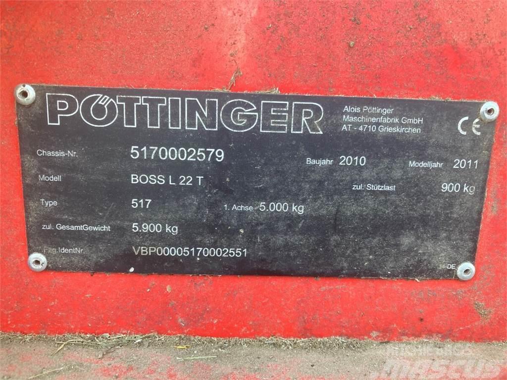 Pöttinger Boss 22LT Remorque autochargeuse