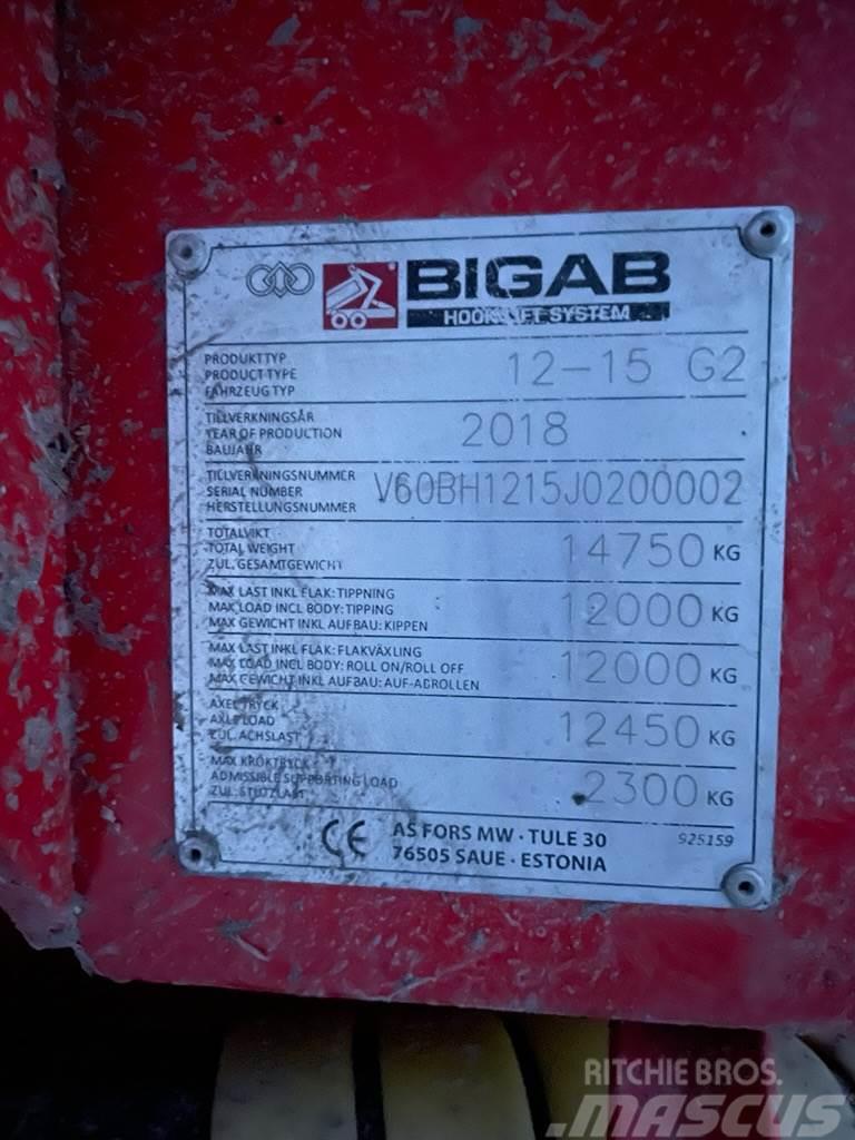 Bigab 12-15 G2 Autre remorque agricole