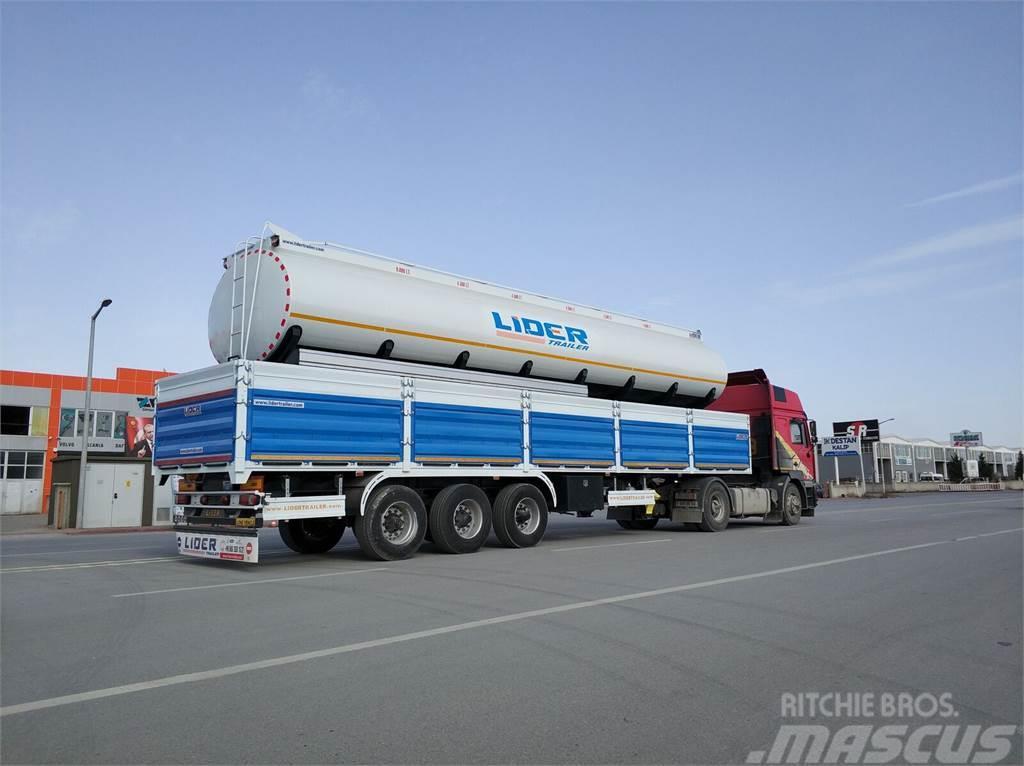 Lider 2021 Model NEW trailer Manufacturer Company READY Semi remorque plateau ridelle