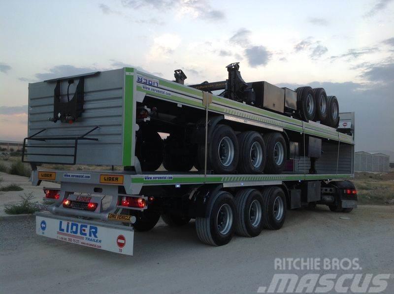 Lider 2022 YEAR NEW 40' 20' 30' container transport trai Châssis et suspension