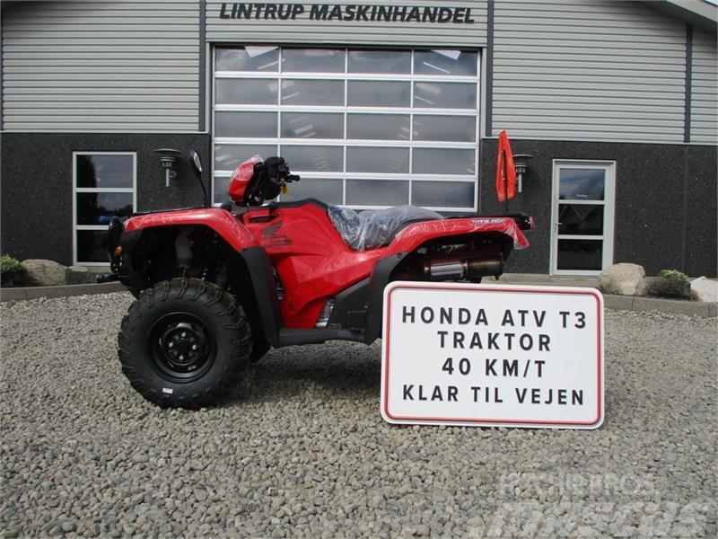 Honda TRX 520 FA Traktor. STORT LAGER AF HONDA ATV. Vi h Tracteur