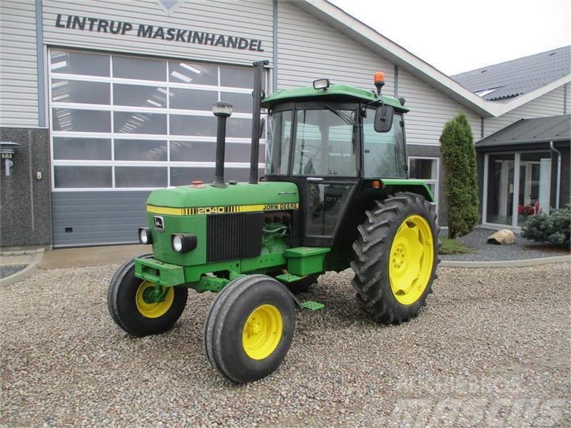 John Deere 2040 Velholdt snild traktor Tracteur