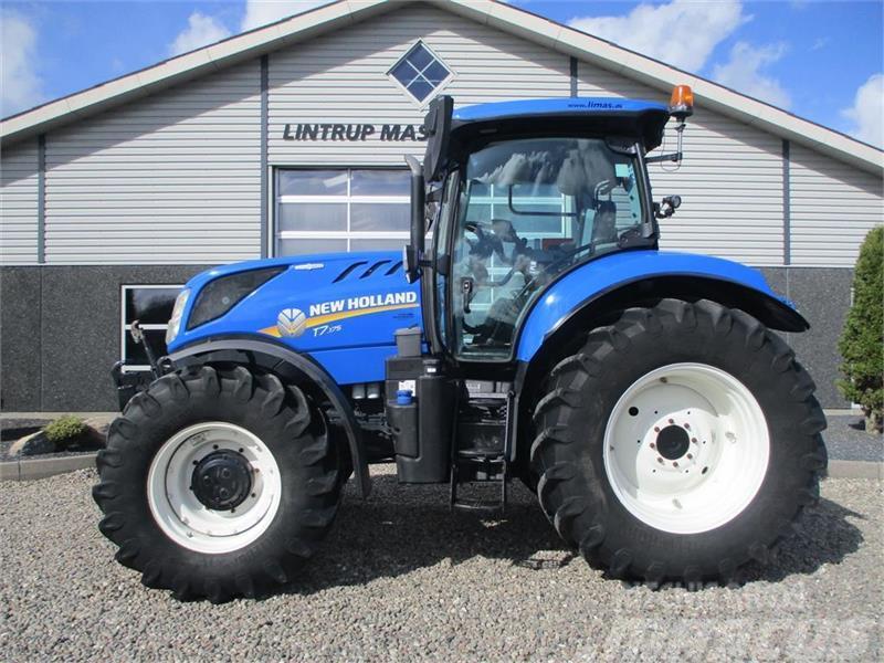 New Holland T7.175 AutoCommand med Frontlift & FrontPTO Tracteur