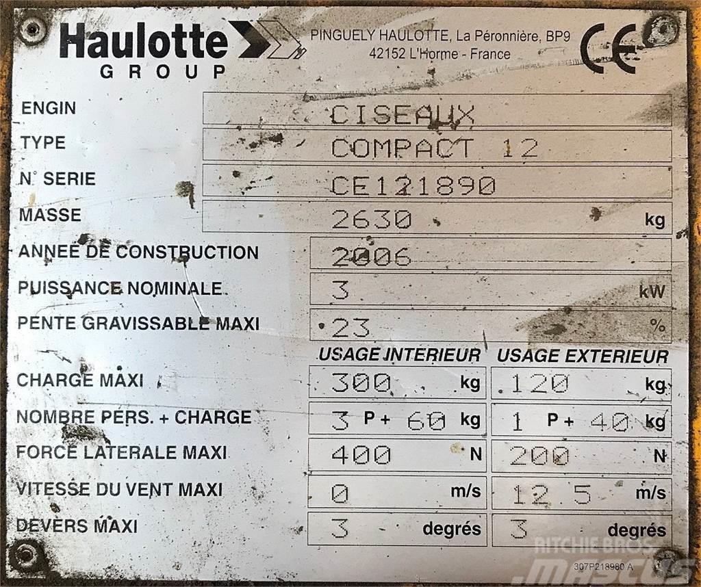 Haulotte COMPACT 12 Nacelle ciseaux