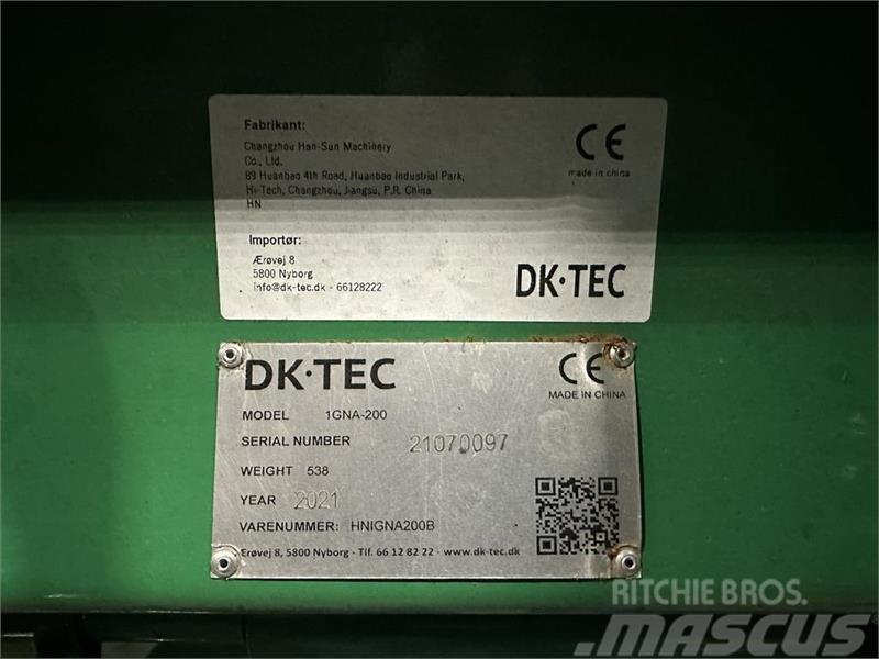 Dk-Tec IGNA Premium 200 cm. Déchaumeur, cultivateur