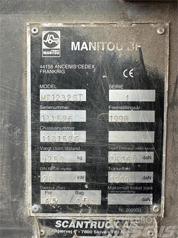 Manitou MT 1232 ST Chariot télescopique