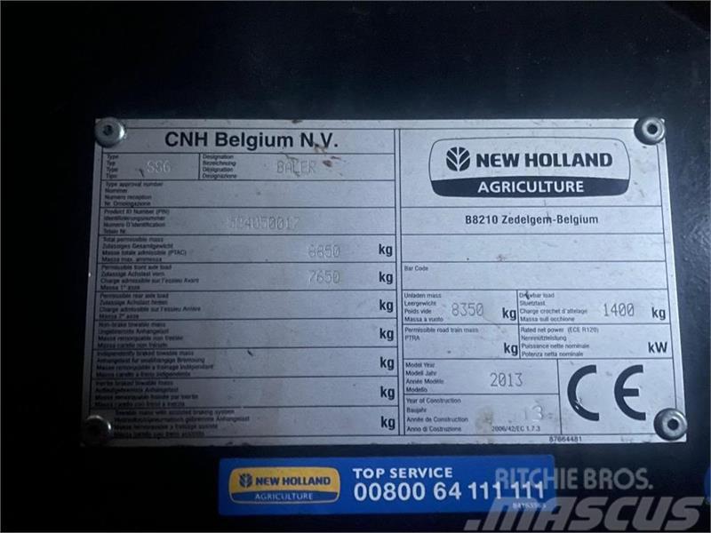 New Holland BB 1290 RC Presse cubique