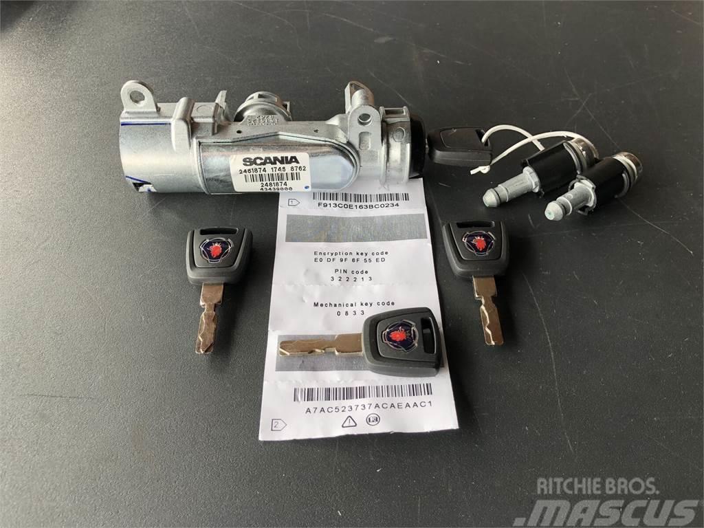 Scania IGNITION LOCK 2481874,2481873,1421785,2487298,2487 Electronique