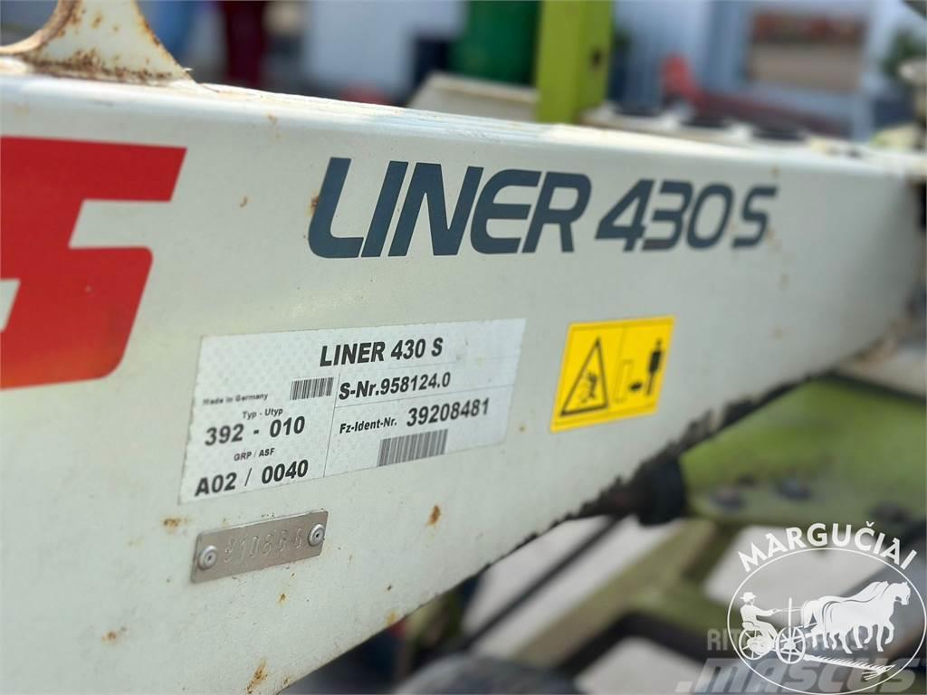 CLAAS Liner 430S, 4,2 m. Rateau faneur