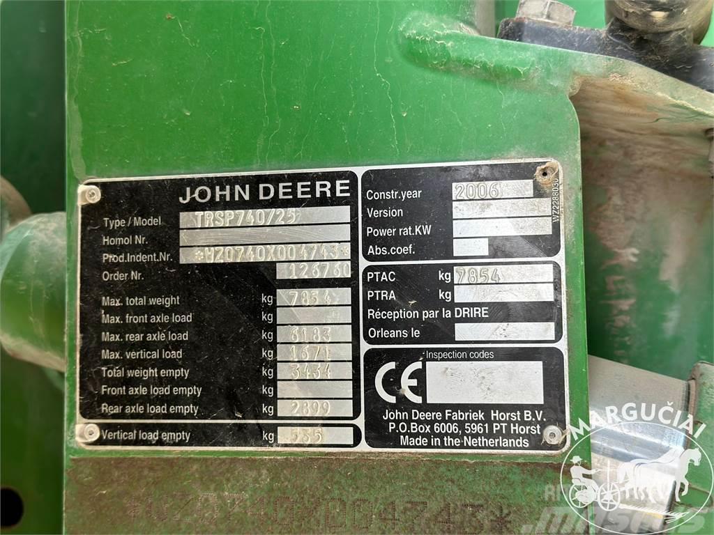 John Deere 740, 4000 ltr., 24 m. Pulvérisateurs traînés