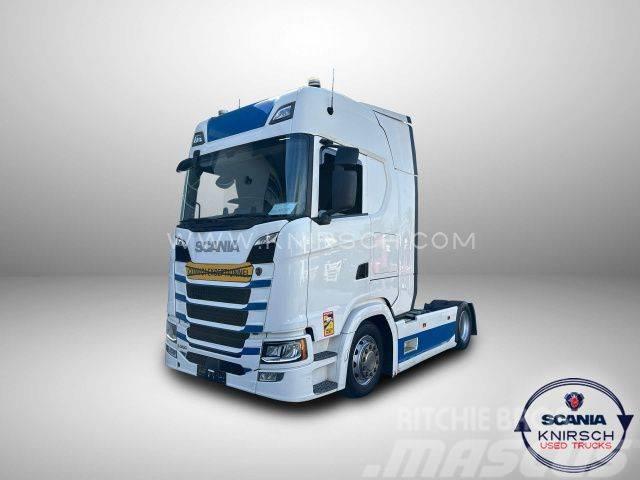 Scania S500A4x2EB/ Lowliner / PTO / Full Scania Service Tracteur routier