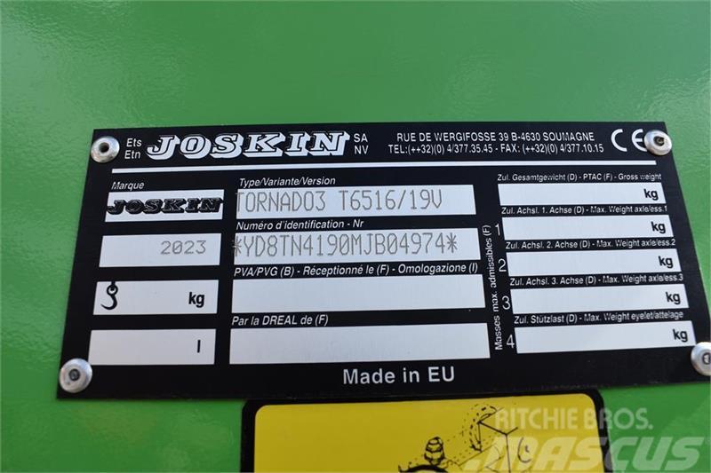 Joskin TORNADO T6516/19V NEW GENERATION Epandeur de fumier