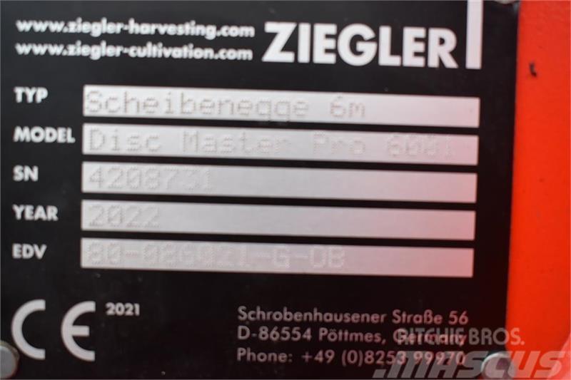 Ziegler Disc Master Pro 6001 Crover crop