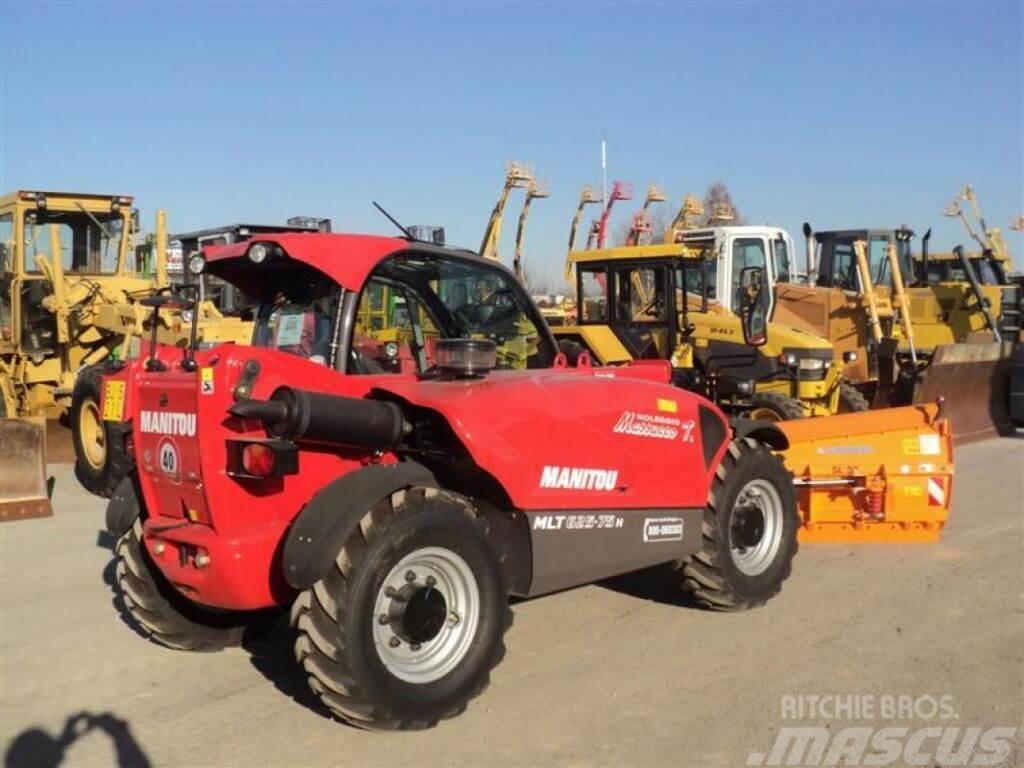Manitou MLT 6.25-75H con lama Chasse neige