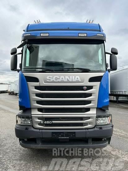 Scania R450 6X4 HOLZ KOMPLETTZUG, KRAN PALFINGER EPSILON  Autre camion