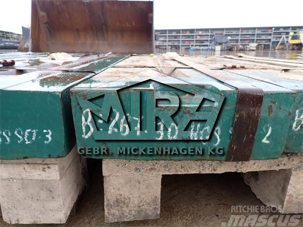 Hazemag APP 1114 / Schlagleisten Pièces détachées pour matériel de recyclage et concasseur