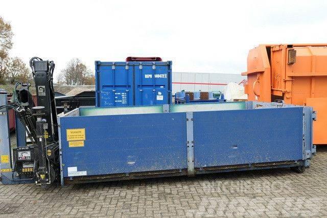  Abrollcontainer, Kran Hiab 099 BS-2 Duo Camion ampliroll
