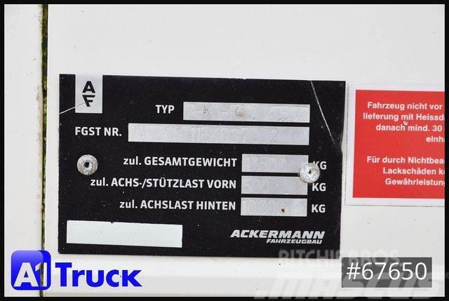 Ackermann 1 Achs Koffer+ Schiebeplane 3100mm innen Remorque Fourgon