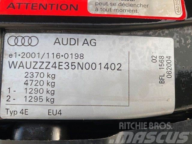Audi A8 3.7 tiptronic quattro vin 402 Voiture