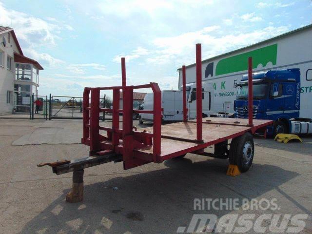  container / trailer for wood / rool off tipper Remorque chassis