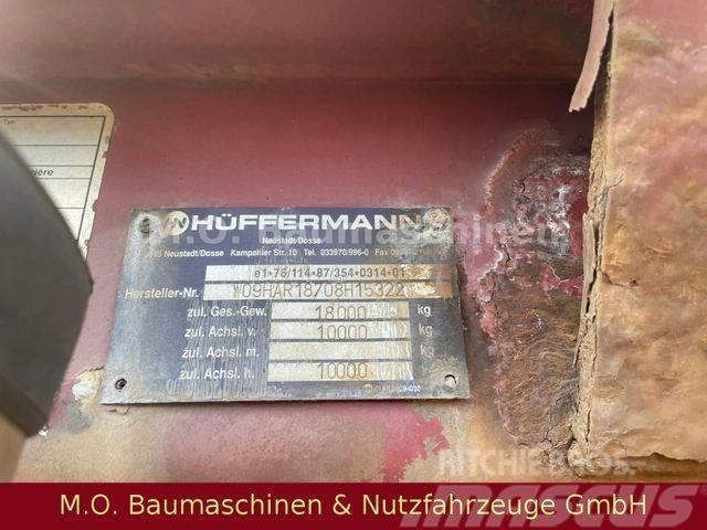 Hüffermann HAR 18.70 / 18T / Remorque porte container