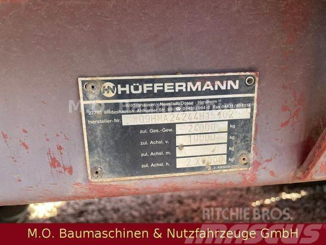 Hüffermann HMA 24.24 / Muldenanhänger / 24t Remorque porte container