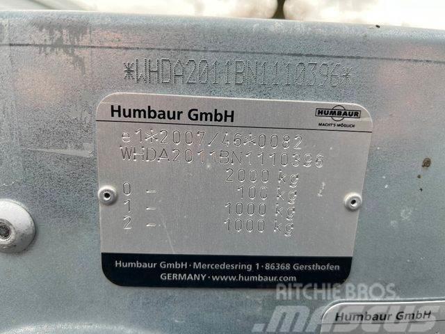 Humbaur FTK204020, Standort: FR/Corcelles Remorque porte engin