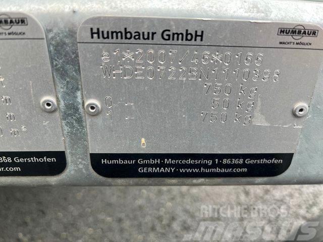 Humbaur HK 75 25 13 - 15 Plywood, Standort: FR/Corcelles Remorque Fourgon