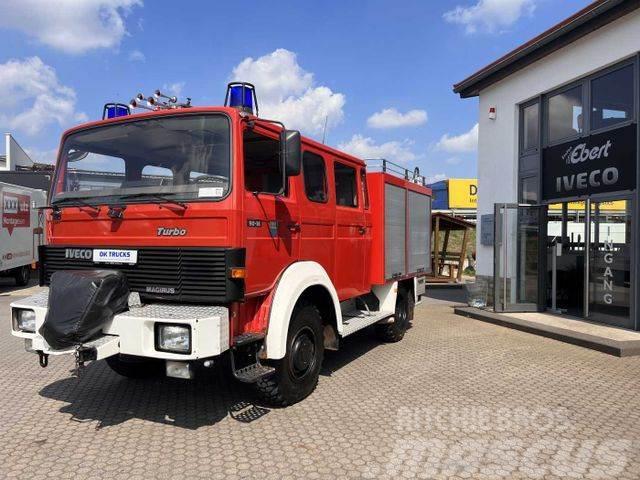 Iveco 75-16 AW 4x4 LF8 Feuerwehr Standheizung 9 Sitze Autre fourgon / utilitaire