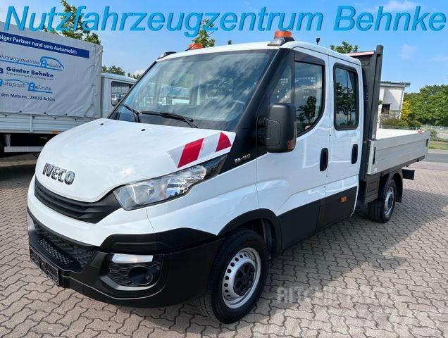 Iveco Daily 35 S 14 Doka Pritsche/ Standhzg./ AHK 3.5t Utilitaire benne