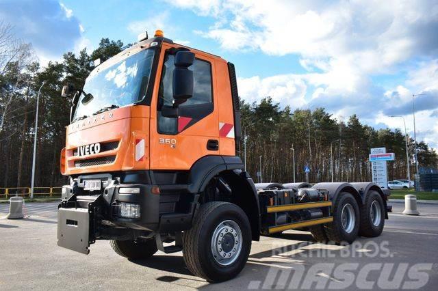 Iveco TRAKKER 6x6 EURO 5 CHASSIS 93.000 km !!! Châssis cabine