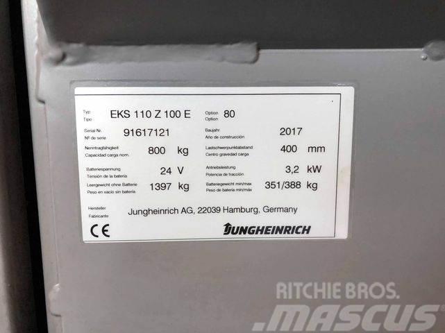 Jungheinrich EKS 110 - BJ. 2017 - NUR 1081 STD. -BATTERIE 86% Autre matériel de manutention
