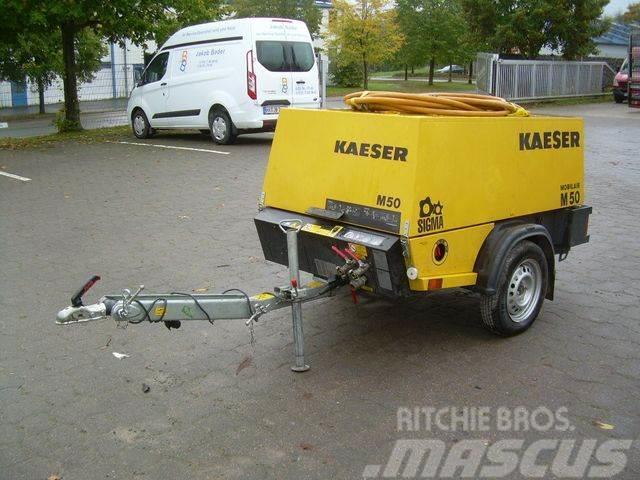 Kaeser M 50, Baukompressor, BJ 20, 120 BH, 5 m3 - 7 bar Compresseur