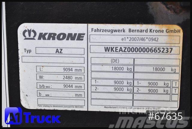 Krone AZ 18, Standard BDF, 1 Vorbesitzer, BPW Remorque porte container
