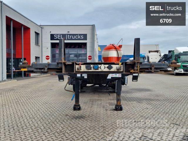 Krone SD / 20- und 40-Fuß-Container / Liftachse Semi remorque surbaissée