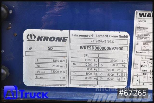 Krone SDK 27, Koffer, Doppelstock, 279.037km Semi remorque fourgon