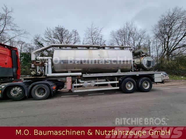 Magyar SMFF / 32T / 15.000 Liter / SMG Bitumenkocher / Semi remorque citerne