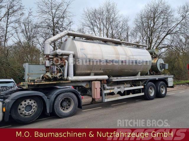 Magyar SMFF / 32T / 15.000 Liter / SMG Bitumenkocher / Semi remorque citerne