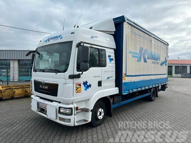 MAN TGL 12.250 / LBW / EURO 5 Camion à rideaux coulissants (PLSC)