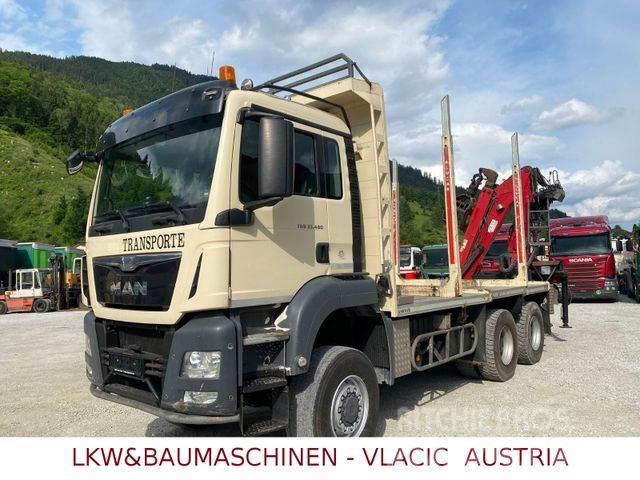 MAN TGS 33.480 6x6 Camion grumier