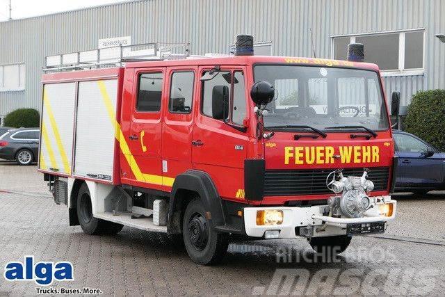 Mercedes-Benz 814 F 4x2, Pumpe, DOKA, Feuerwehr, 26tkm Autre fourgon / utilitaire